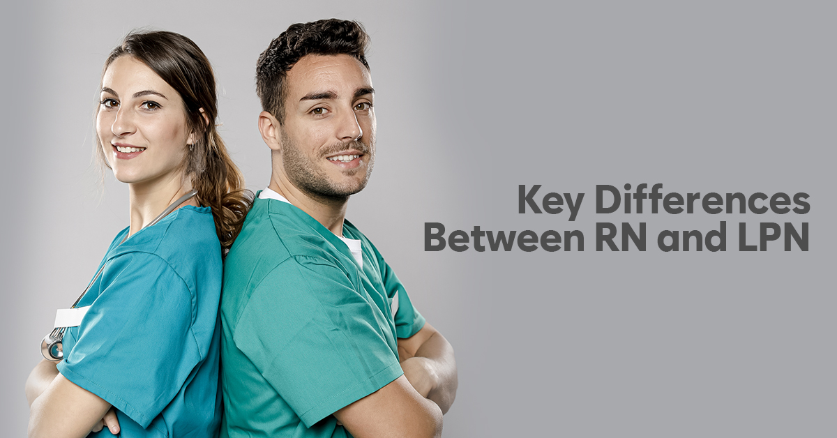 Key differences between RN and LPN