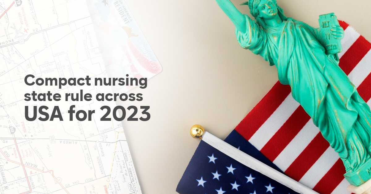 Compact Nursing States List of USA 2023