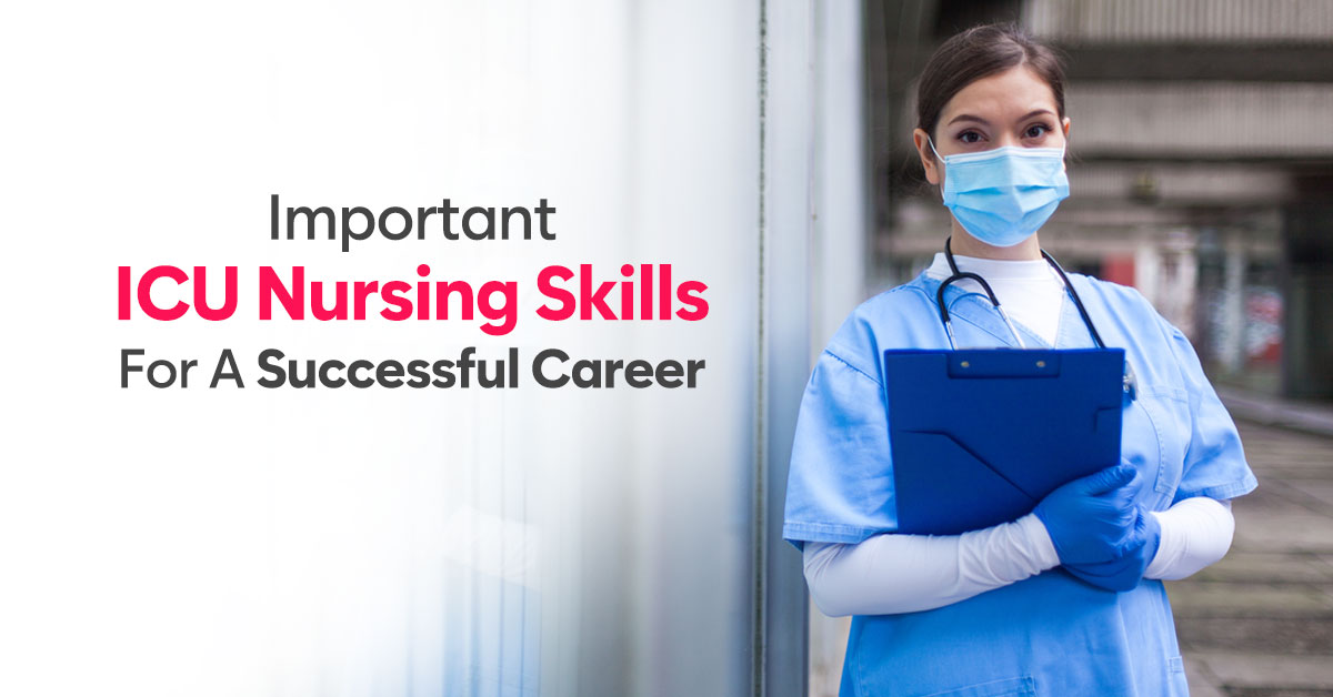 Title Image for important ICU Nursing Skills blog