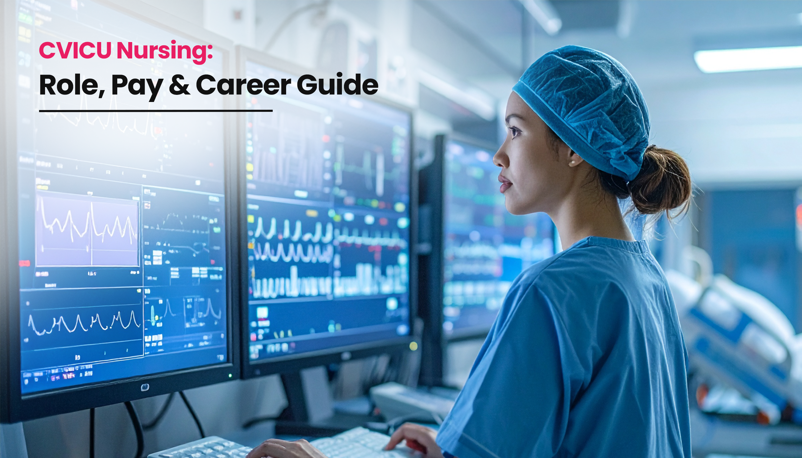 title image for the blog on CVICU Nurse