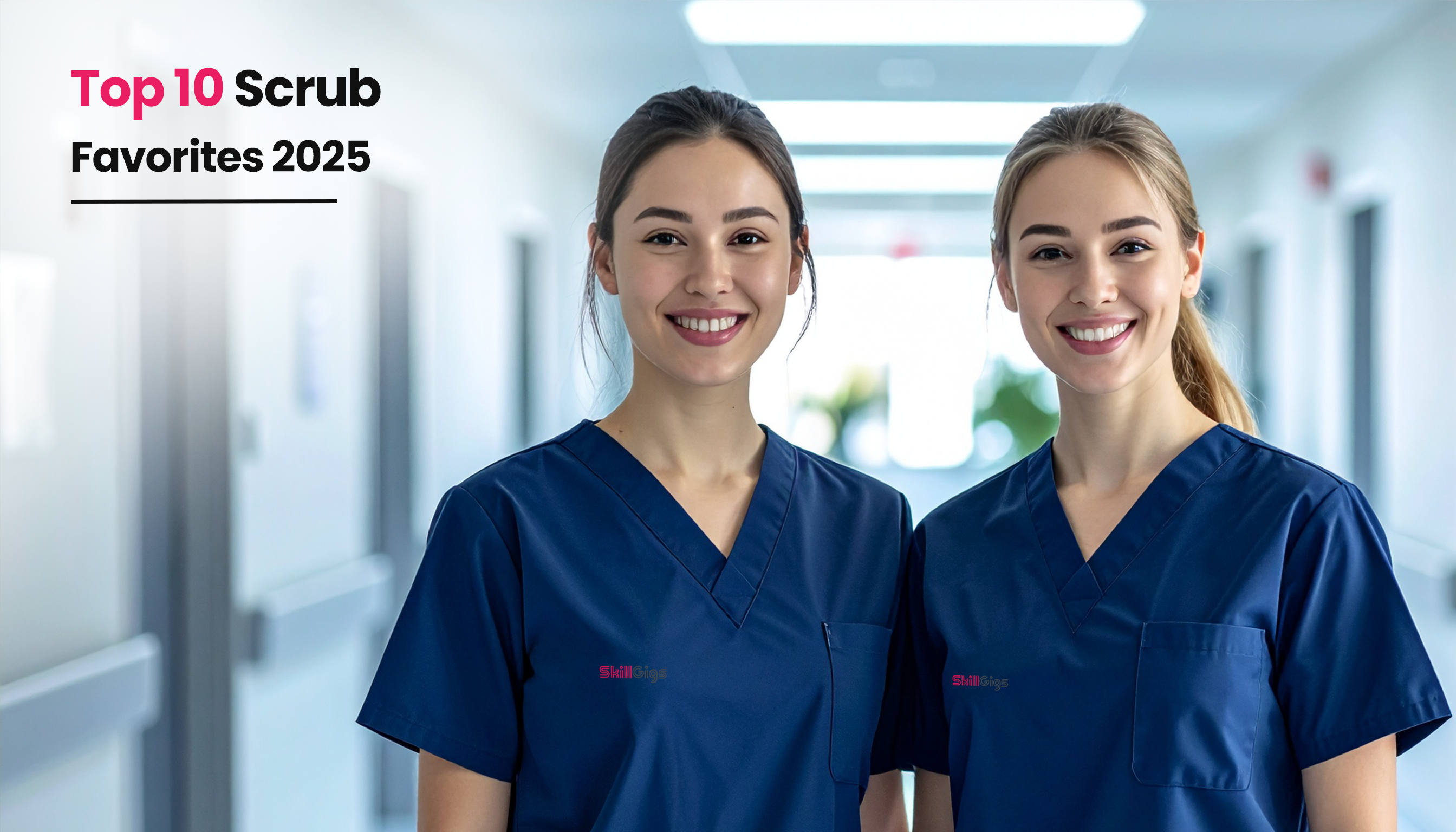 title image for the blog on Best Nurse Scrubs of 2025: Top 10 Picks