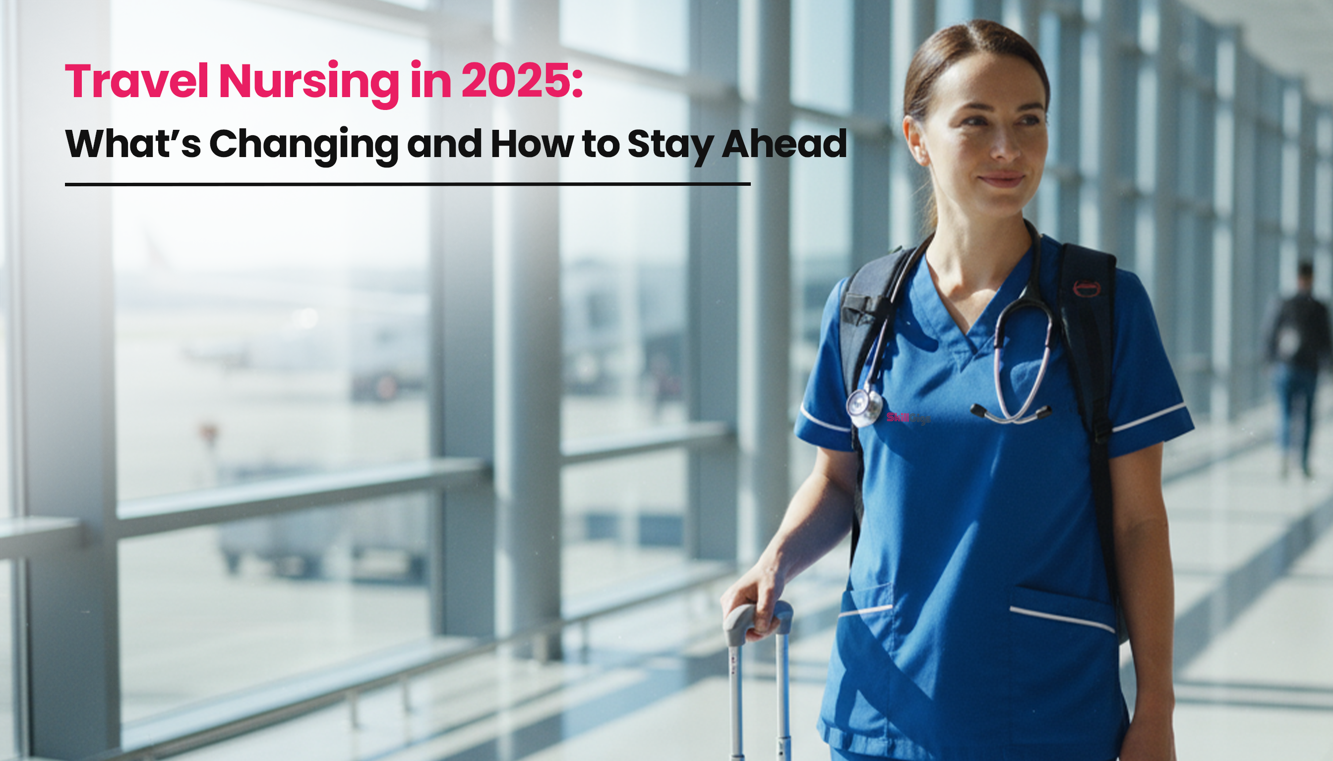 title image or the blog on Future of Travel Nursing