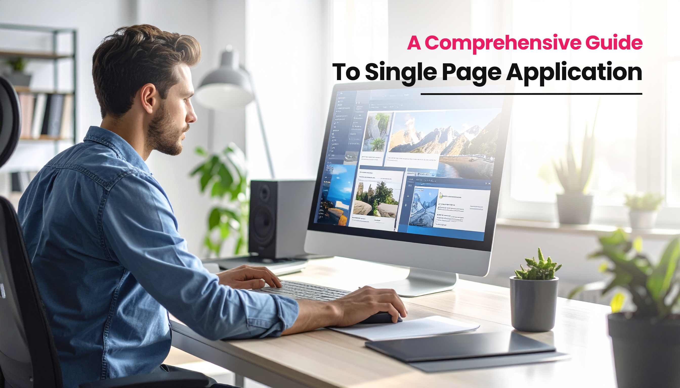 title image for the blog on Single Page Applications