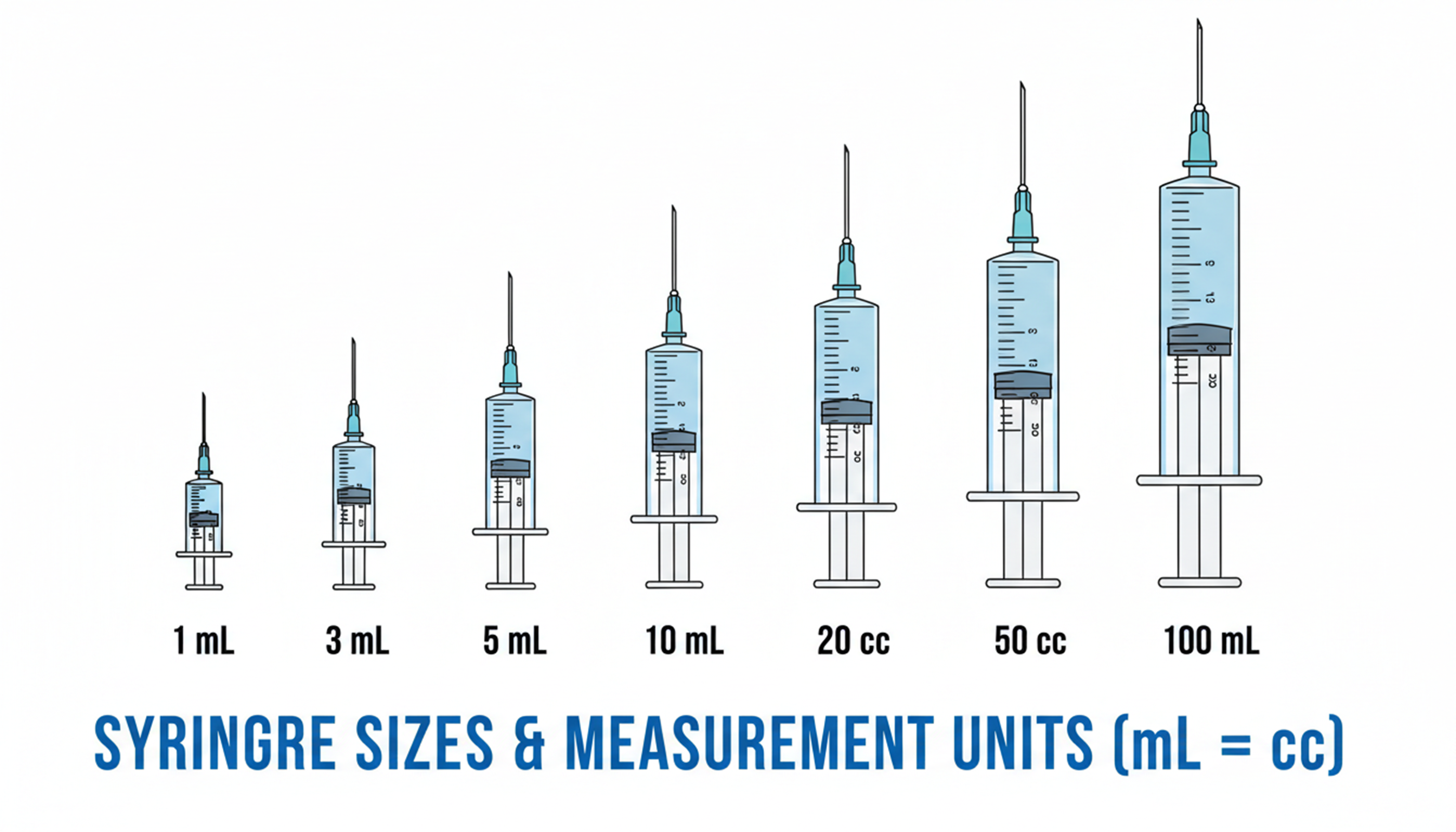 every syringe size shown in image