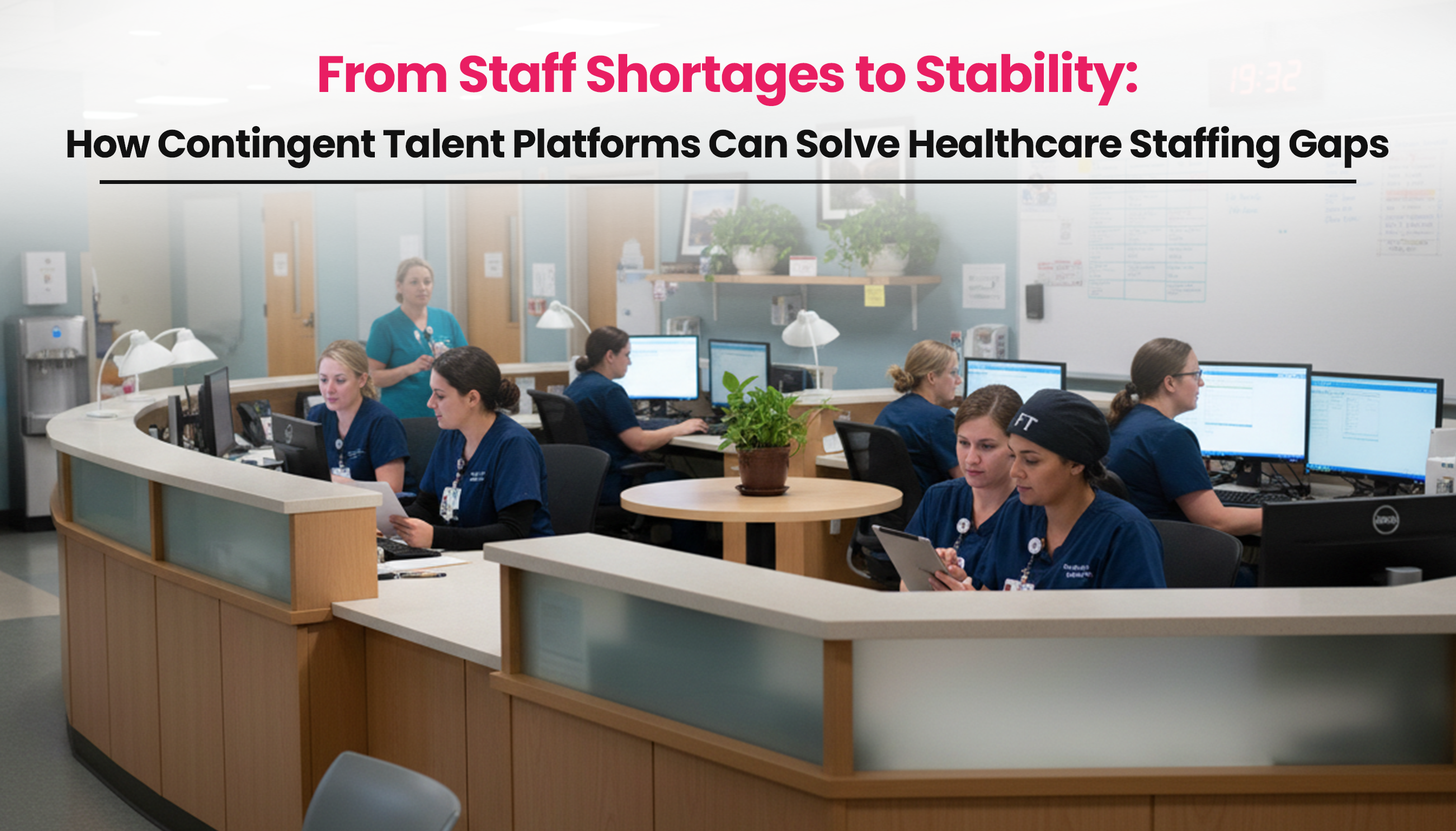 Title image for the blog on Healthcare Staffing Gaps