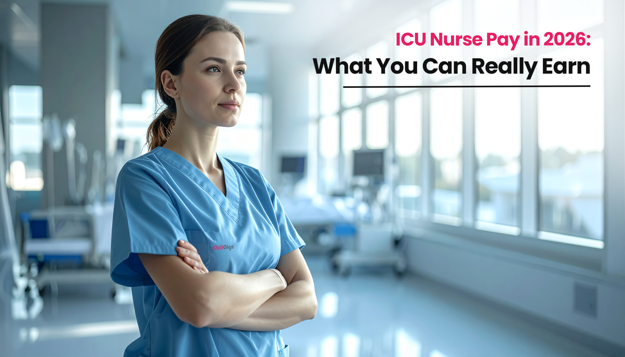 Title image for the blog on ICU Nurse Salary