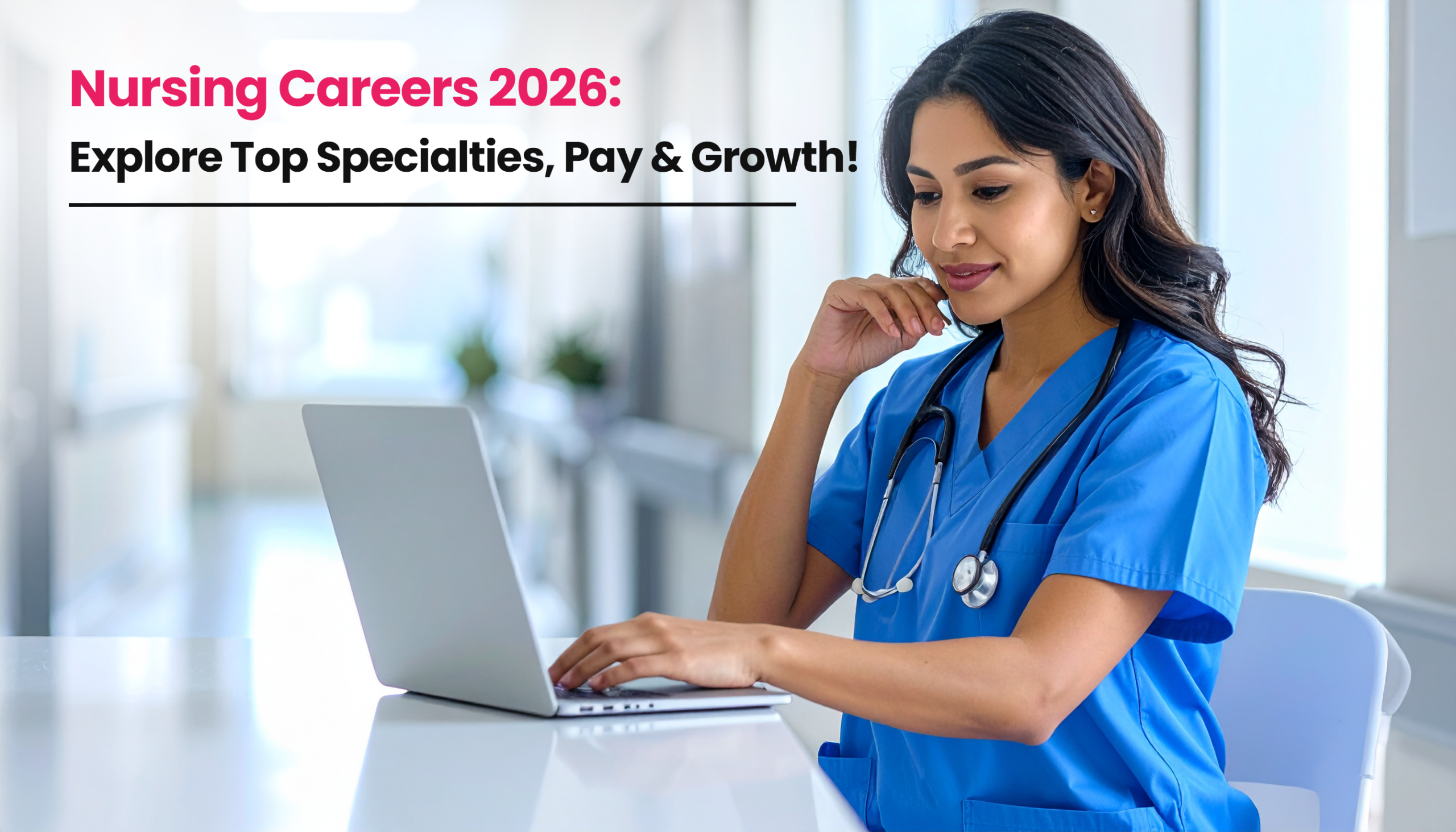 Title image for the blog on Nursing Specialties