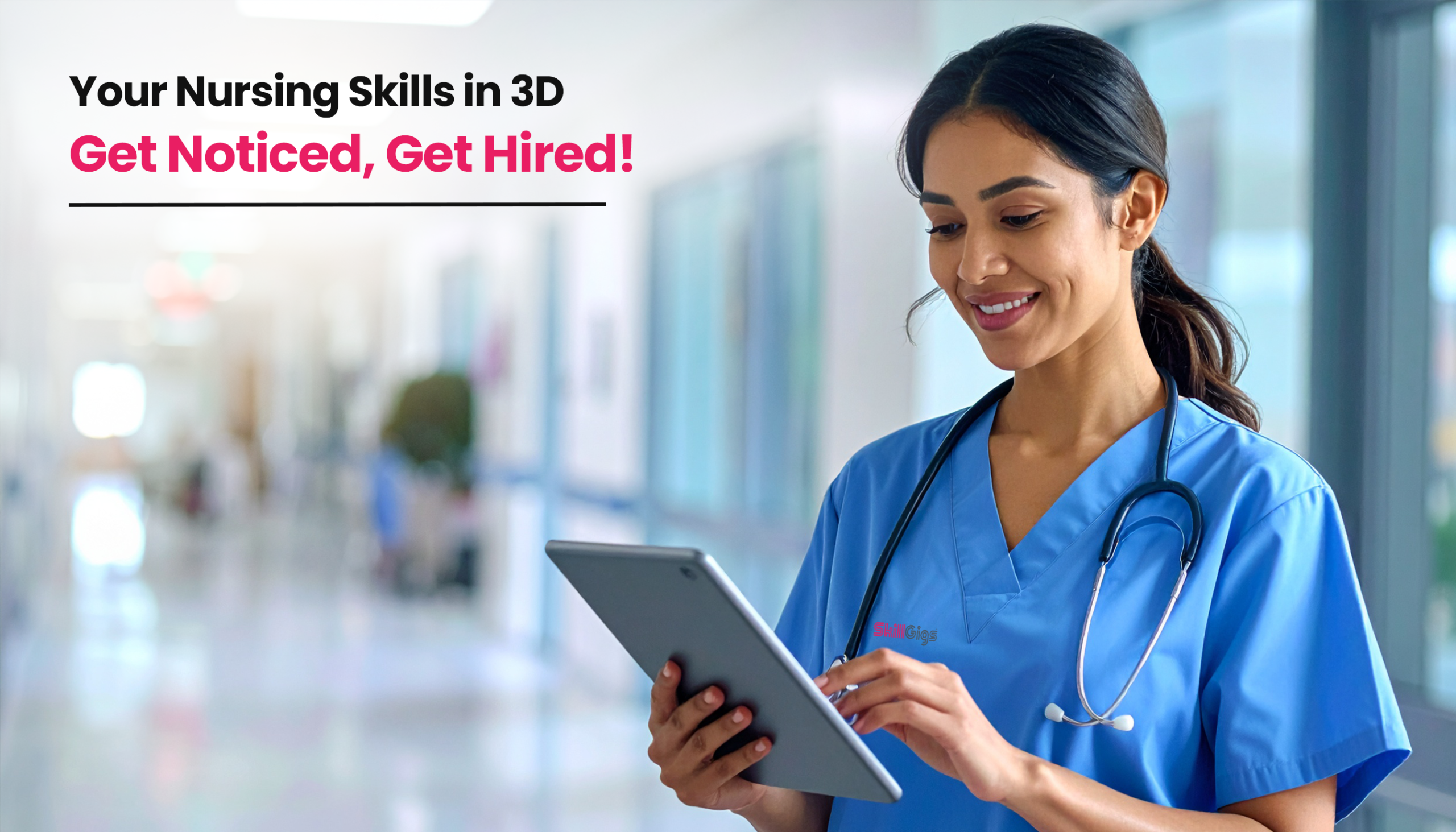 Title image for the blog on Nursing Resume Template