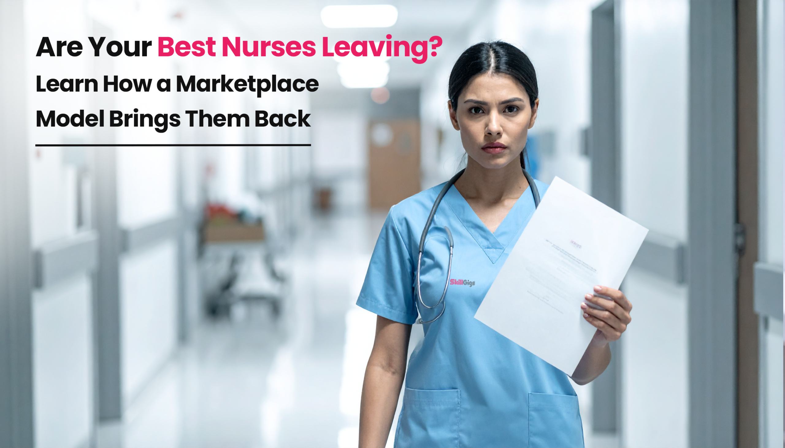 Title image for the blog on Nurses Keep Leaving