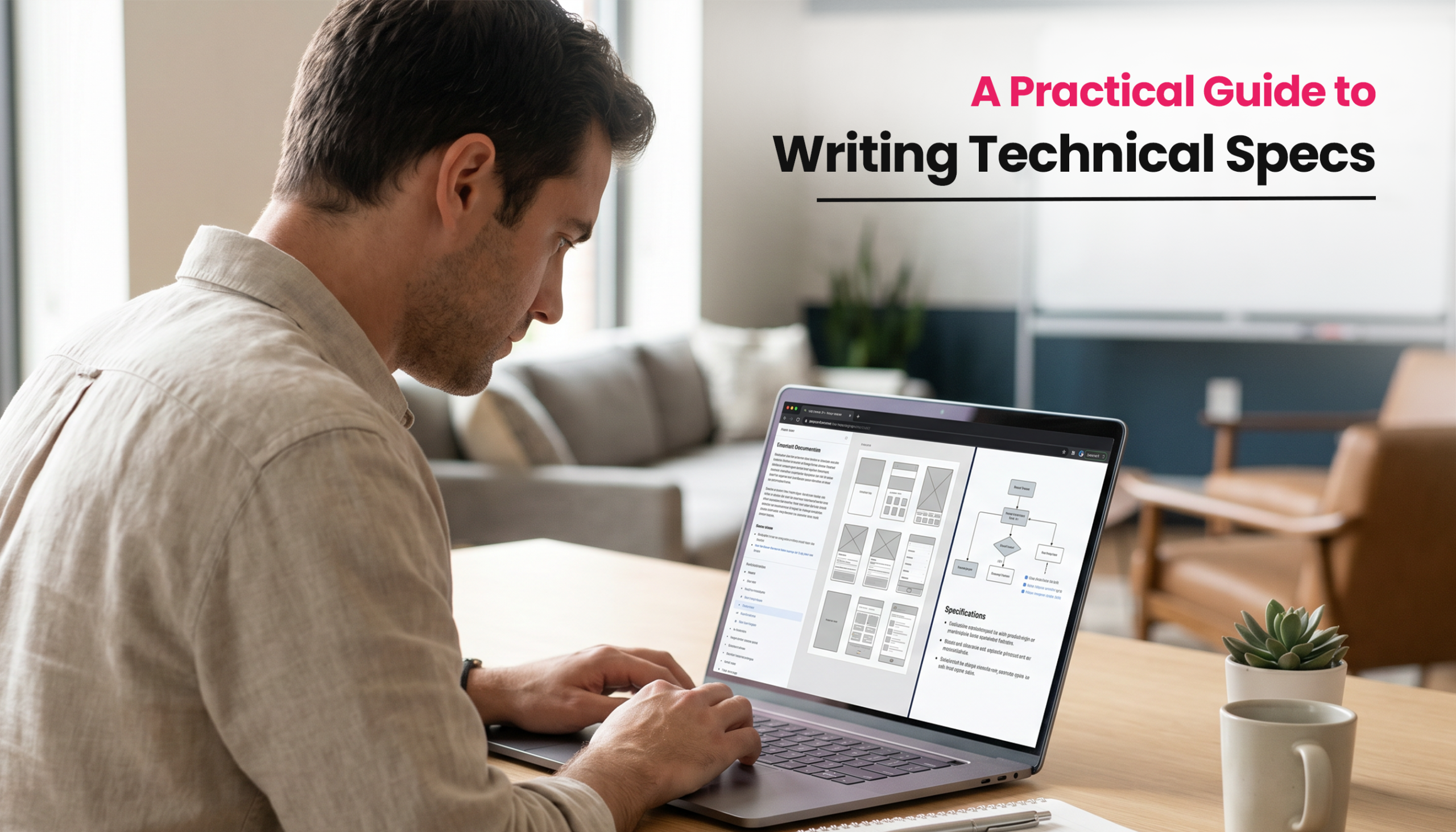 Title image for the blog onHow to Write Technical Specifications That Actually Work