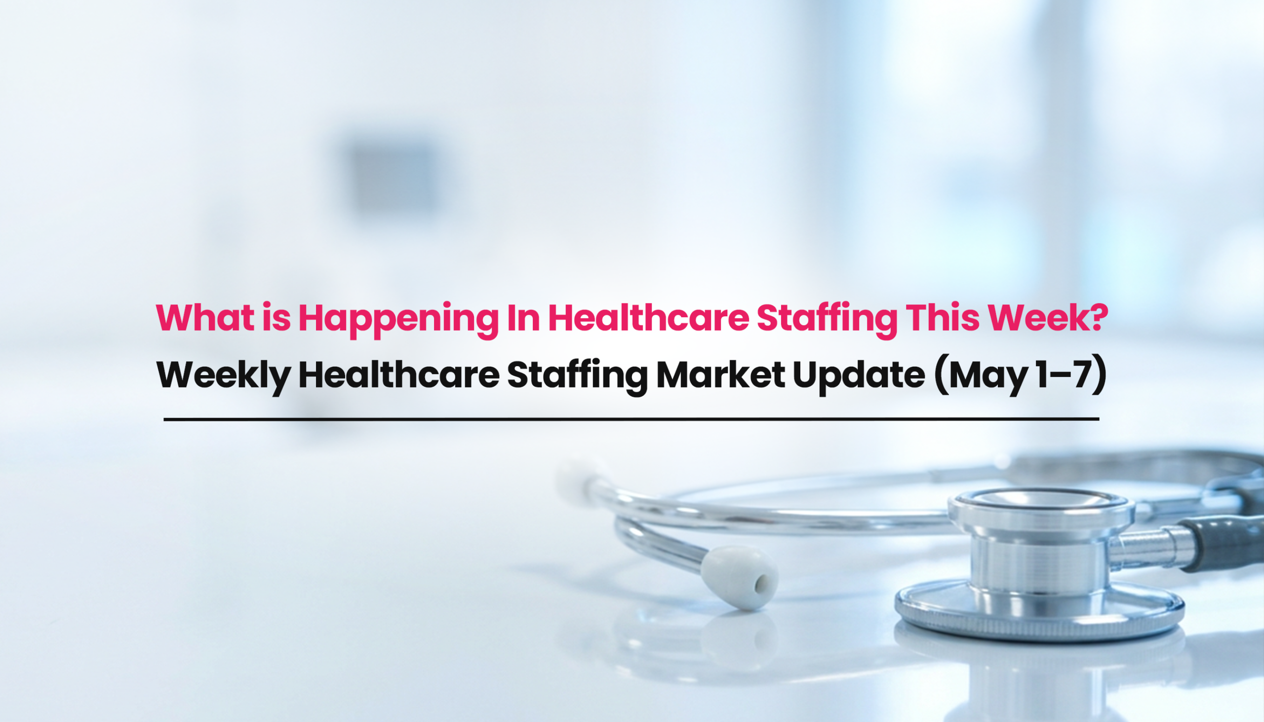 title image for the blog on Healthcare Staffing Market