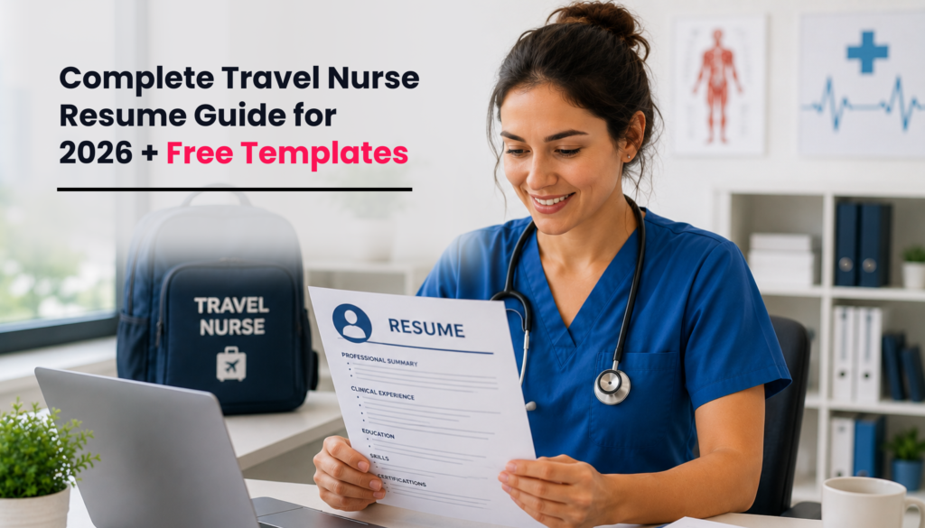 Complete Travel Nurse Resume Guide for 2026 + Free Templates