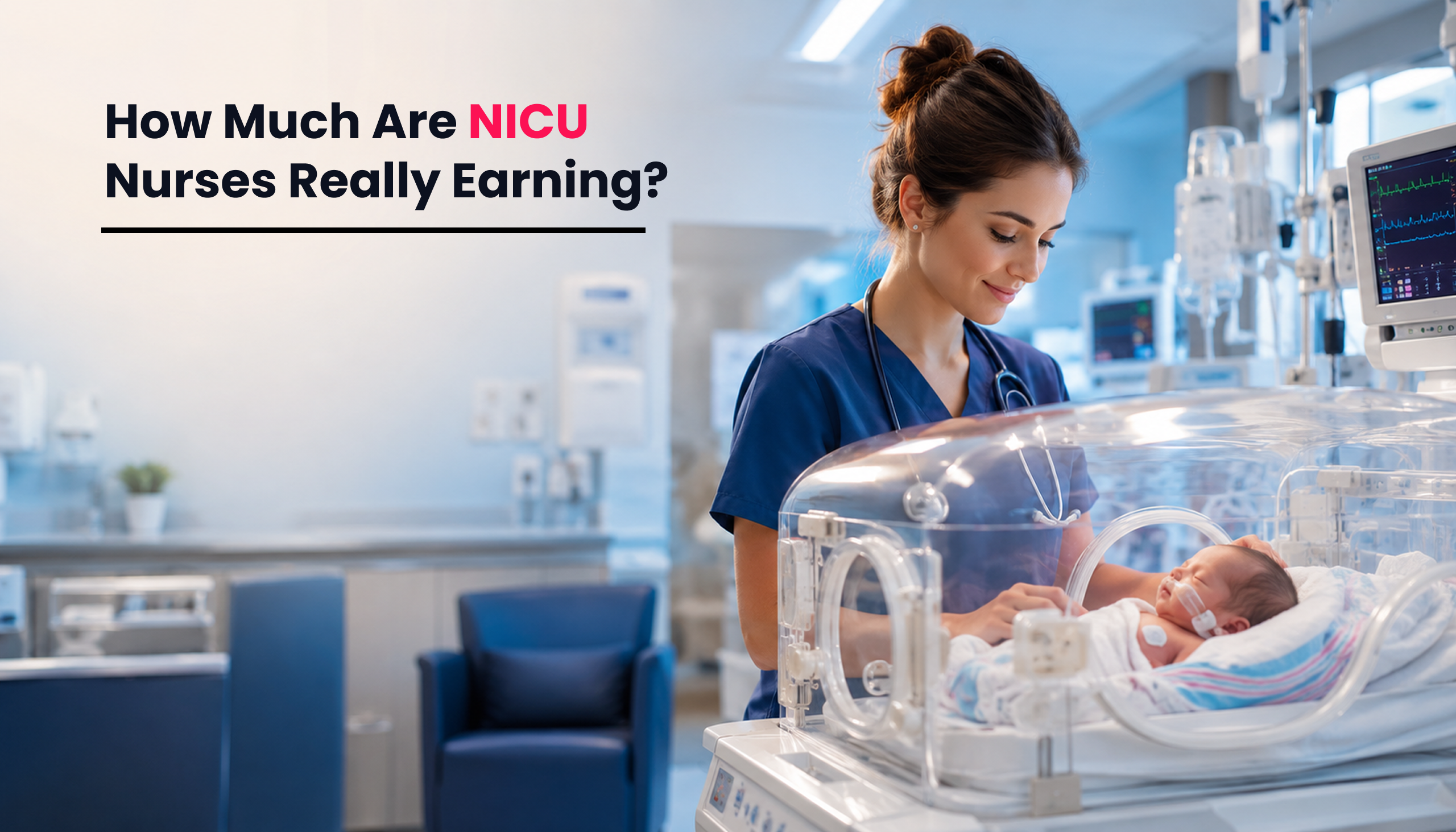 Title image for the blog on How Much Do NICU Nurses Make in 2026? NICU RN Salary 2026